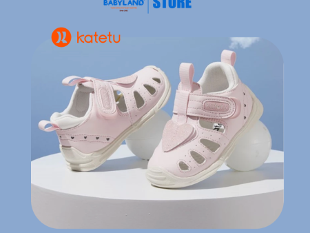 Katetu Crtartu Enchanting Butterfly Bow Soft Princess Sandals X3BE023 - Pink (14cm) Online now