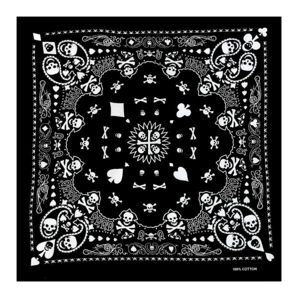 Skull Print Bandana For Sale