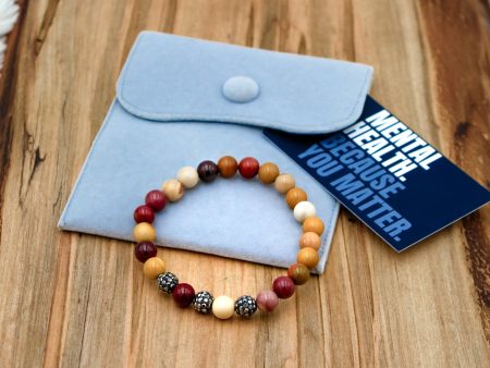 Mookaite Jasper Bracelet – Confidence and Calmness in Every Bead For Sale