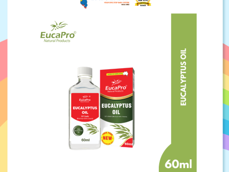 Eucapro Eucalyptus Essential Oil - 60ml Hot on Sale