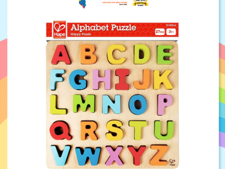 Hape Alphabet Puzzle (HP1502) Hot on Sale