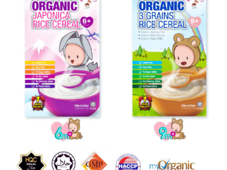 MommyJ Organic Rice Cereal Porridge 120g (6m+) on Sale