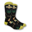 Tequila and Guitar Crew Socks Fashion