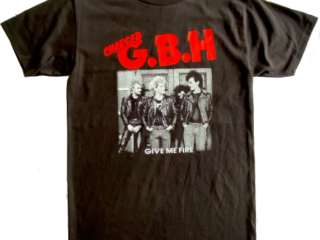 Charged GBH Give Me Fire T-Shirt For Cheap