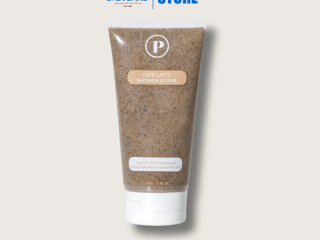 Pop Neutral Cafe Latte Shower Scrub (160g) Cheap