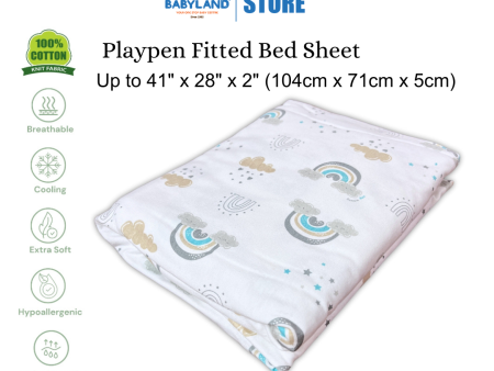 Bumble Bee Playpen Fitted Sheet (Knit Fabric) (41 x28 x2 ) Cheap