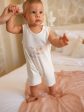 Joey&Mom Sleeveless Bamboo Romper (3-6m) Online