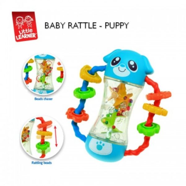 Hap-P-Kid Little Learner Baby Shake Rattle - Puppy (6m+) Hot on Sale