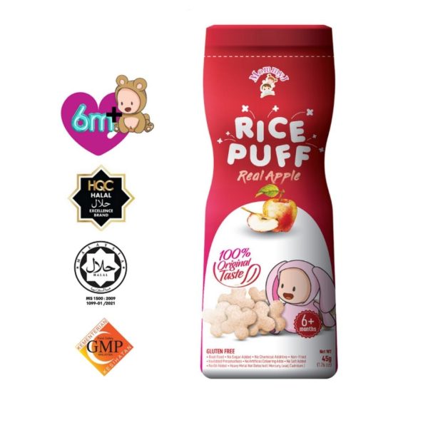 MommyJ Baby Pure Rice Puffs (6m+) (45g) Online Sale