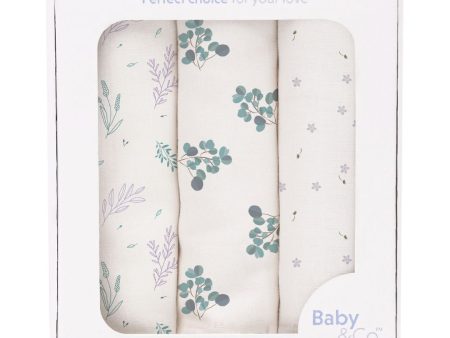 Baby & Co. Nursing Cloth 30  x 30x (3 pcs) Fashion