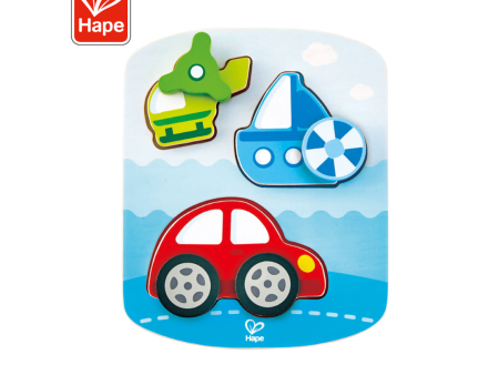 Hape 1607 Dynamic Vehicle Puzzle (18m+) Sale