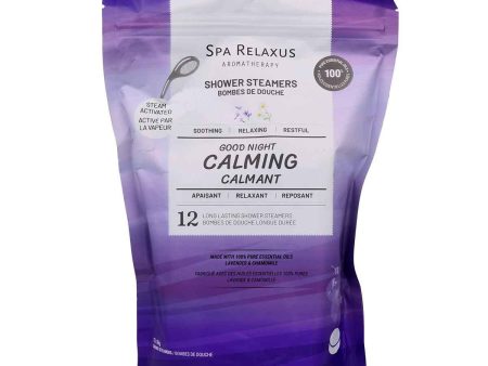 Calming Good Night Shower Steamers (Pack of 12) Fashion