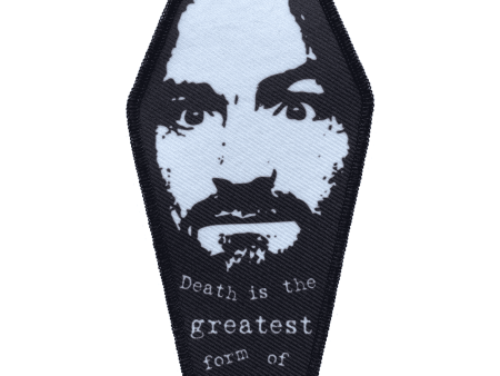 Charles Manson Coffin Embroidered Patch Discount