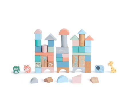 BUBBLE Wooden Activity Blocks (12m+) on Sale