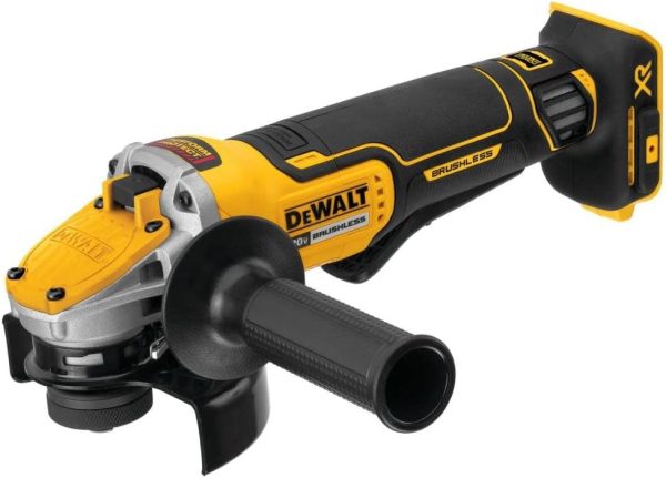 DEWALT 20V MAX* XR 4-1 2 - 5 in. Brushless Cordless Small Angle Grinder with Power Detect Tool Technology (Tool Only) For Discount