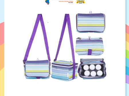 Autumnz Fun Foldaway Cooler Bag (Roman Stripes) Discount