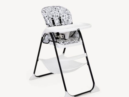 Joie Mimzy Snacker High Chair - Alphabet Soup(6m-15kg) Online Sale