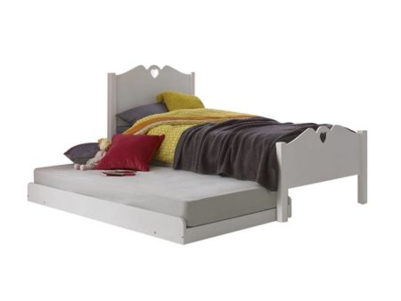 [Pre-Order] Snoozeland Holly Bedframe with Pull Out Single Bed Cheap