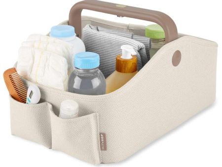 Skip Hop Nursery Style Light Up Diaper Caddy - Oat Supply