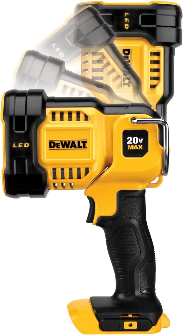 DEWALT 20V MAX* LED Work Light, Pivoting Head For Cheap