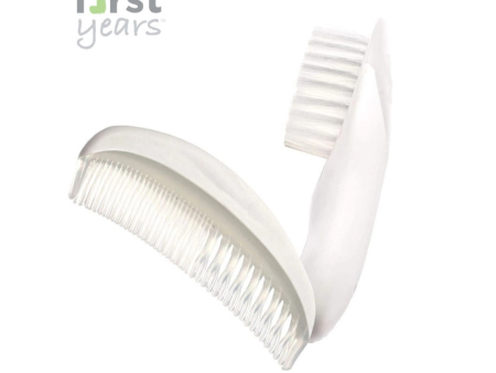 The First Years 7067 Comfort Care Comb & Brush - Soft Bristles Online Hot Sale