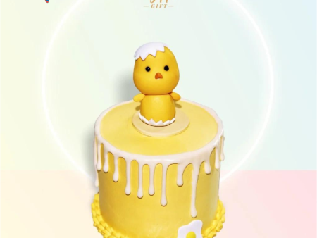 [PRE-ORDER] Yippii Baby Chick Cake 4 inch (Fondant) Cheap