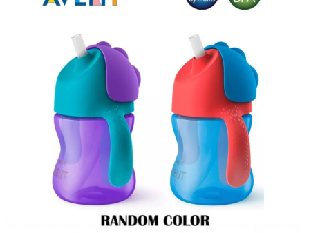 Philips Avent Bendy Straw Cup - Random Colour (7oz 200ml) SCF796 00 (9M+) For Discount