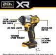 DEWALT 20V MAX* XR 3-Speed Impact Driver Kit with POWERSTACK Battery Hot on Sale