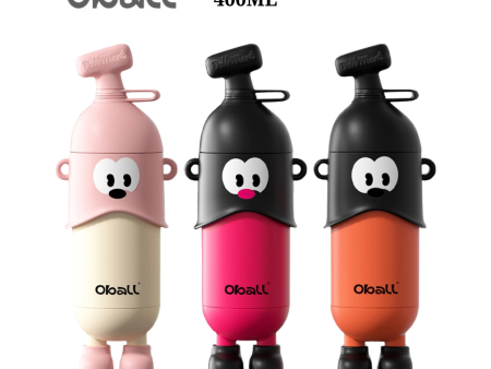 Oball Doll Thermos Cup 400ML With Straw and Shoulder Strap Online now