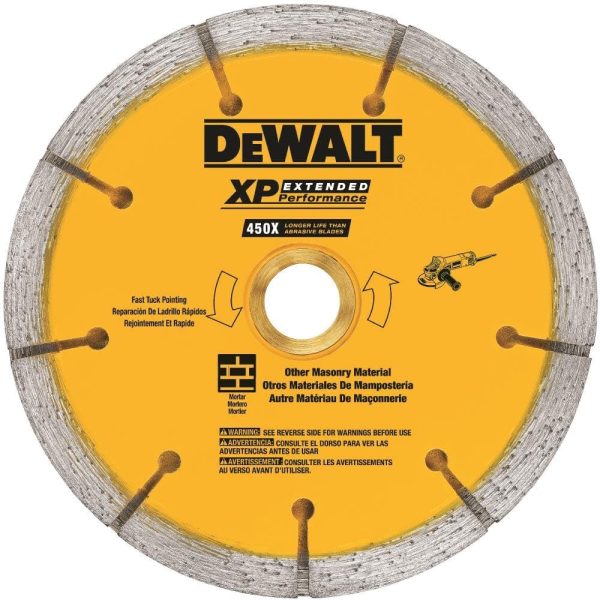 DEWALT 0.250 Xp Sandwich Tuck Point Blade, 4-1 2-Inch Online now