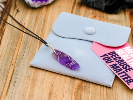 Amethyst Necklace – Elegant Simplicity Meets Healing Power Discount