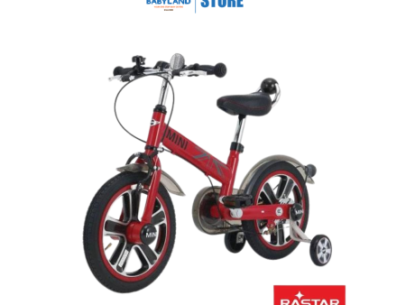 Rastar 1402 Mini Copper Ride on Bicycle 14  - Red (4-6yrs) Fashion