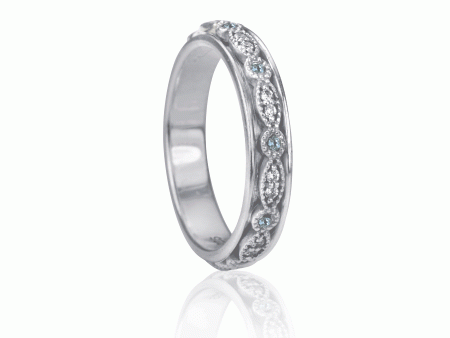 Truth Silver Crystal Fidget Ring For Discount