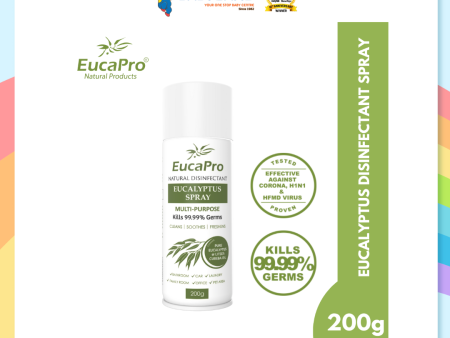 Eucapro Natural Disinfectant Eucalyptus Spray 200g Online