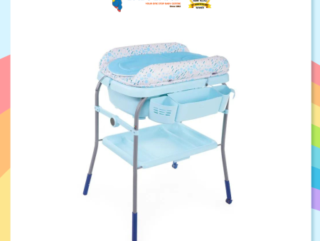 Chicco Cuddle & Bubble Comfort Bath and Changing Table - Ocean For Discount