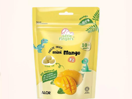 Little Fingers Freeze Dried Mini Mango 15g (10 months+) Sale