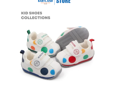 Baby Bo ColorPop Geometric Pattern Velcro Shoes For Discount