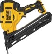 DEWALT 20V Max 15Ga Angled Finish Nailer Bare Online now