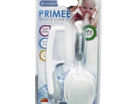 Lucky Baby Primee™ Brush & Comb Set Supply