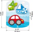 Hape 1607 Dynamic Vehicle Puzzle (18m+) Sale