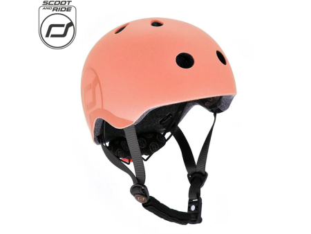 Scoot & Ride Safety Helmet - Peach (S-M) Discount