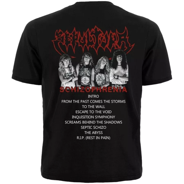 Sepultura Schizophrenia T-Shirt Supply