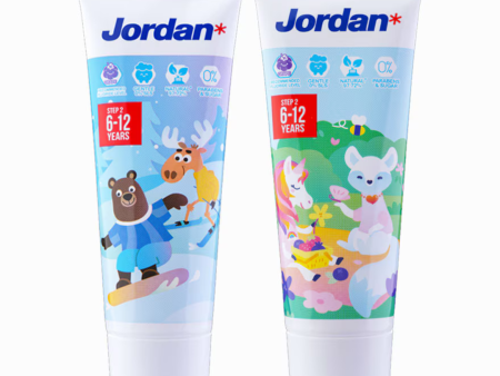 Jordan Kids Toothpaste Step 2 (75g) (6-12yrs) Online