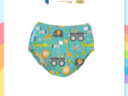 Charlie Banana Swim Diaper & Training Pants - Gone Safari (L) on Sale