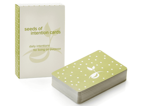 Seeds of Intentions Affirmation Cards For Sale