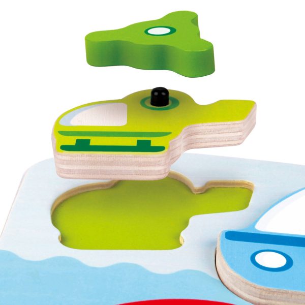 Hape 1607 Dynamic Vehicle Puzzle (18m+) Sale