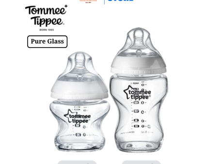 Tommee Tippee Closer to Nature Pure Glass Bottle Online