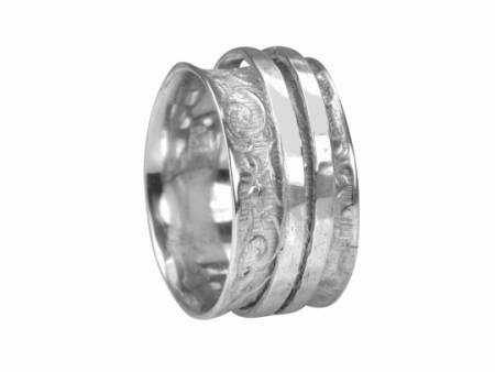 Devi Sterling Silver Meditation Ring Supply