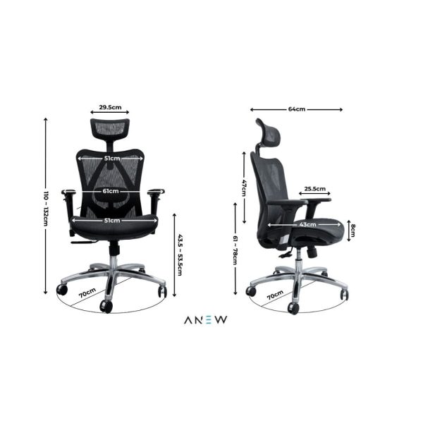 [PRE-ORDER] ANEW Standard Ergonomic Chair Supply