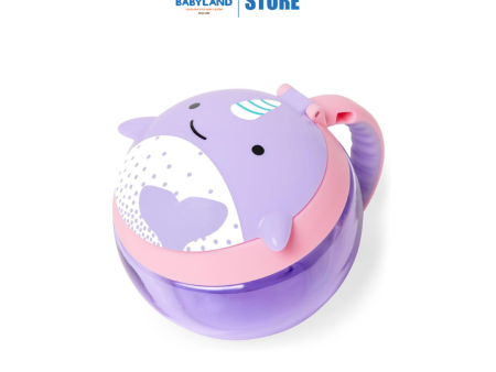 Skip Hop Zoo Snack Cup - Narwhal Online now